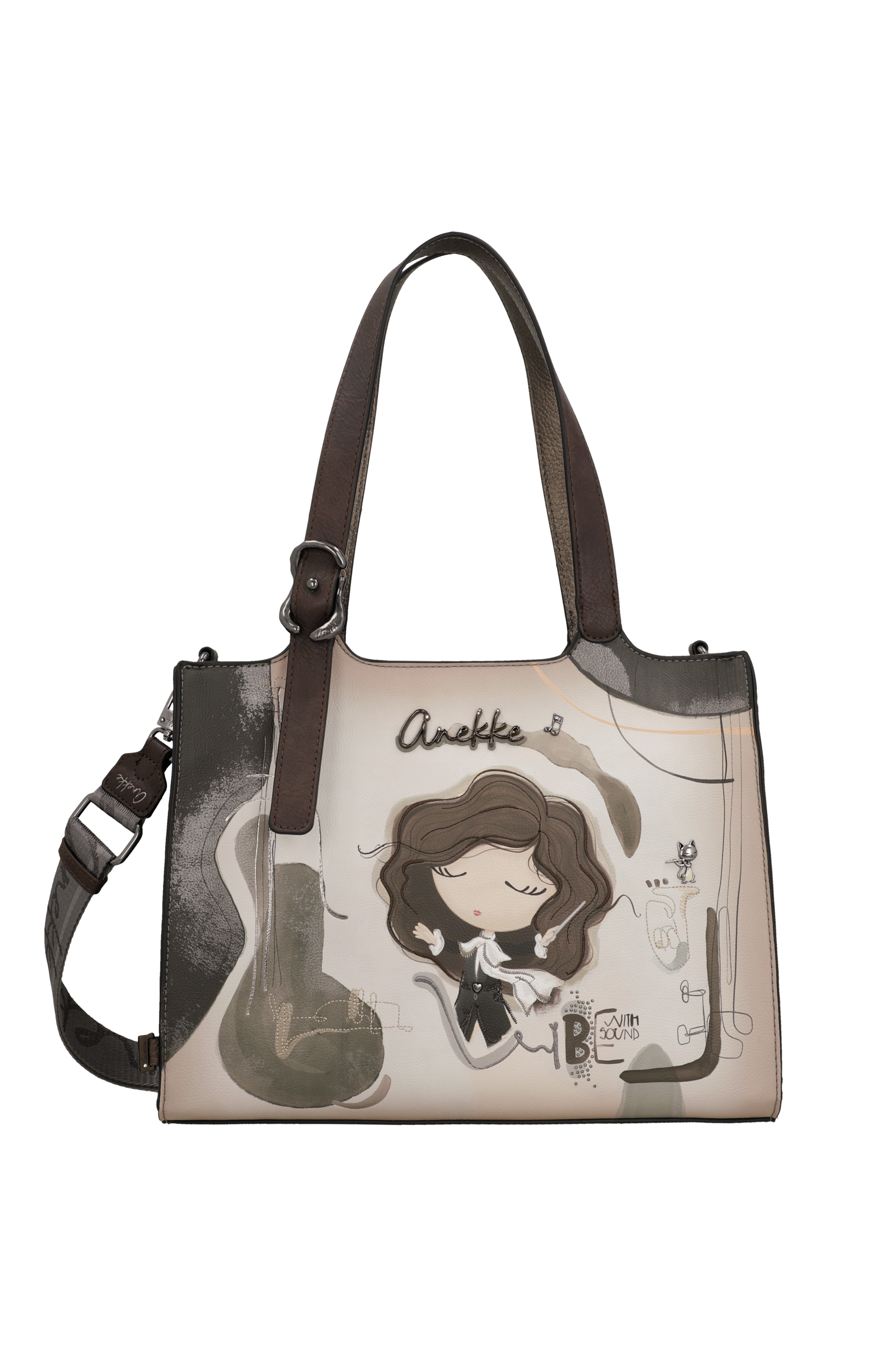Anekke Schultertasche mit Umhängeriemen Orchestra