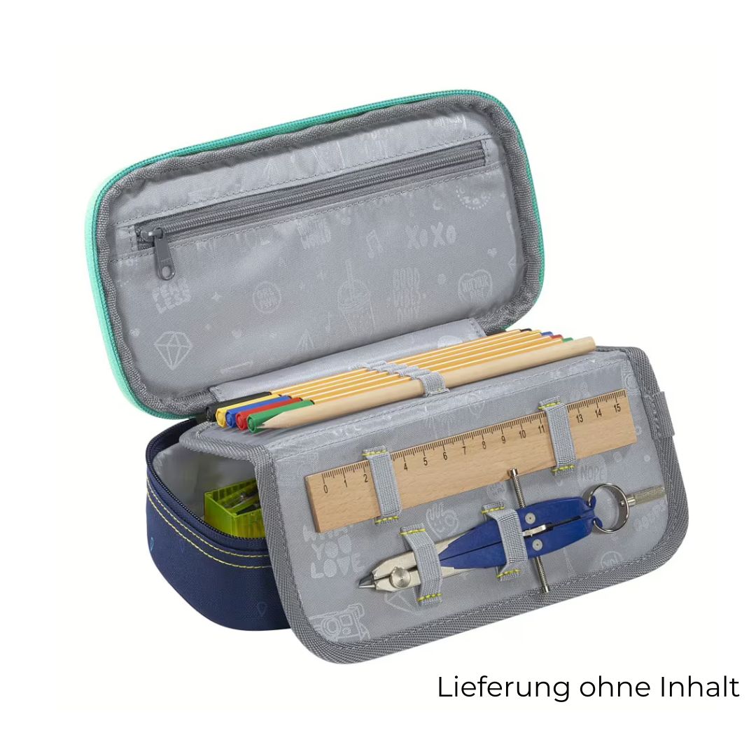 Coocazoo Schulrucksack MATE – Happy Raindrops Set