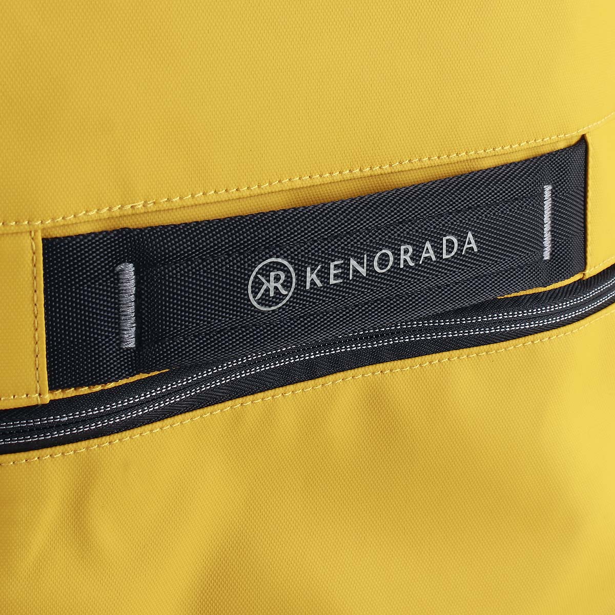 Kenorada Rollen-Reisetasche Backpack Rainbow L gelb