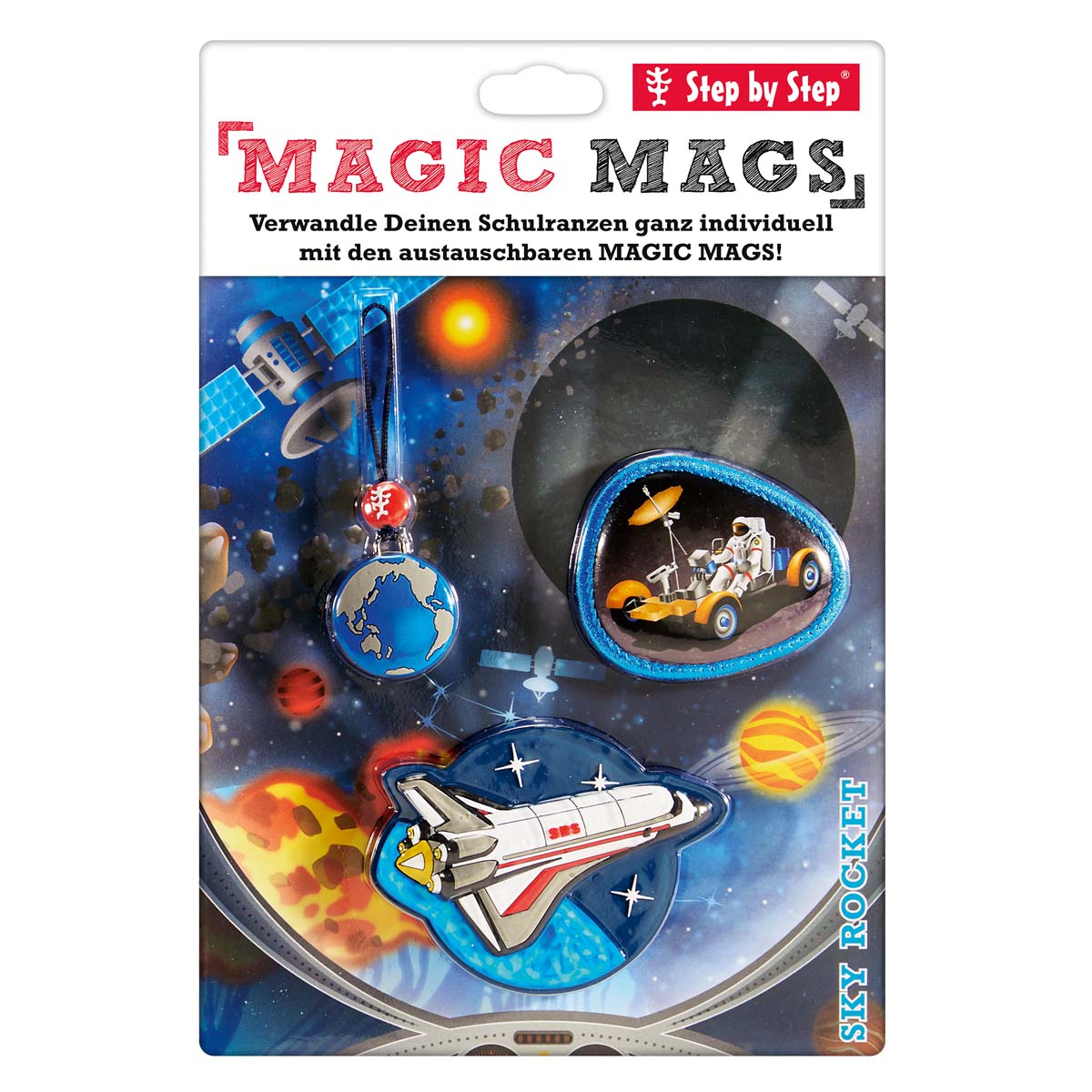 Step by Step Magnetbilder MAGIC MAGS Set 3-teilig "Sky Rocket" (183808)