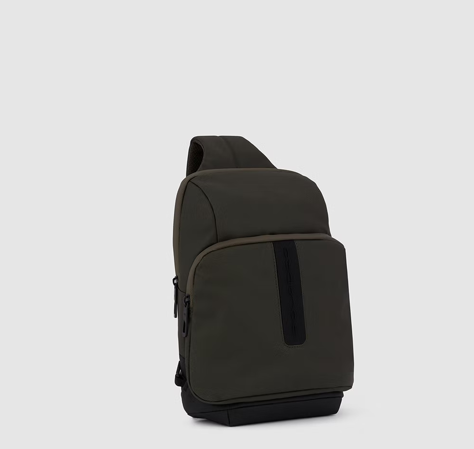 Piquadro Umhängetasche mit wasserdichter Tasche Hìdor grün