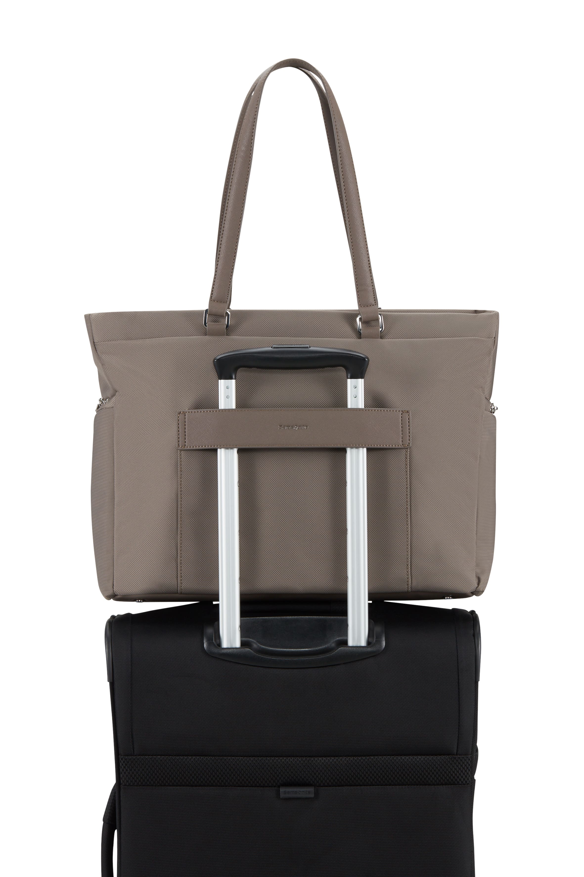Samsonite Handtasche Image Biz Travel Tote 14.1" dark taupe Samsonite Handtasche Image Biz Travel Tote 14.1" dark taupe