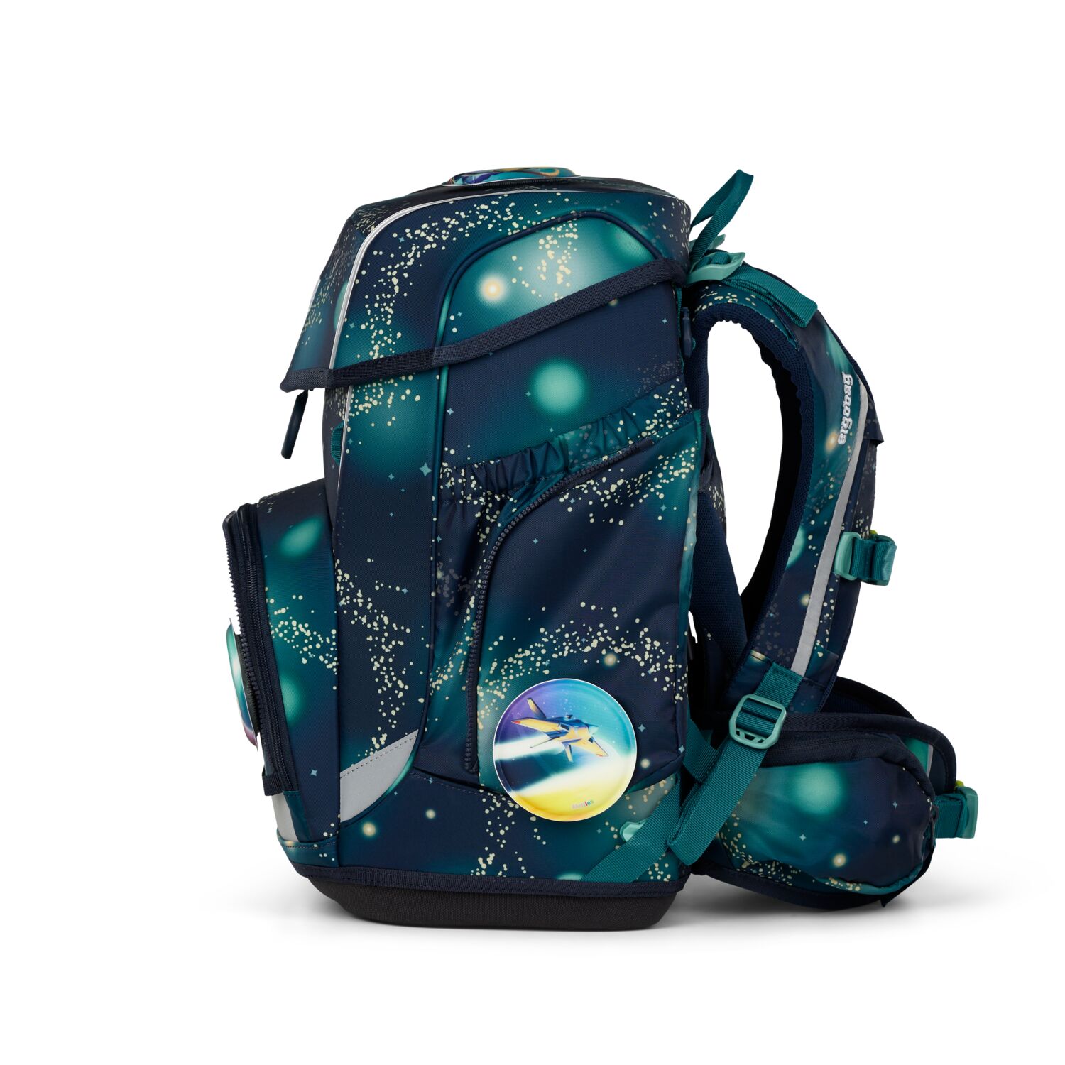 Ergobag Schulranzen-Set Cubo RaumfahrBär 2025