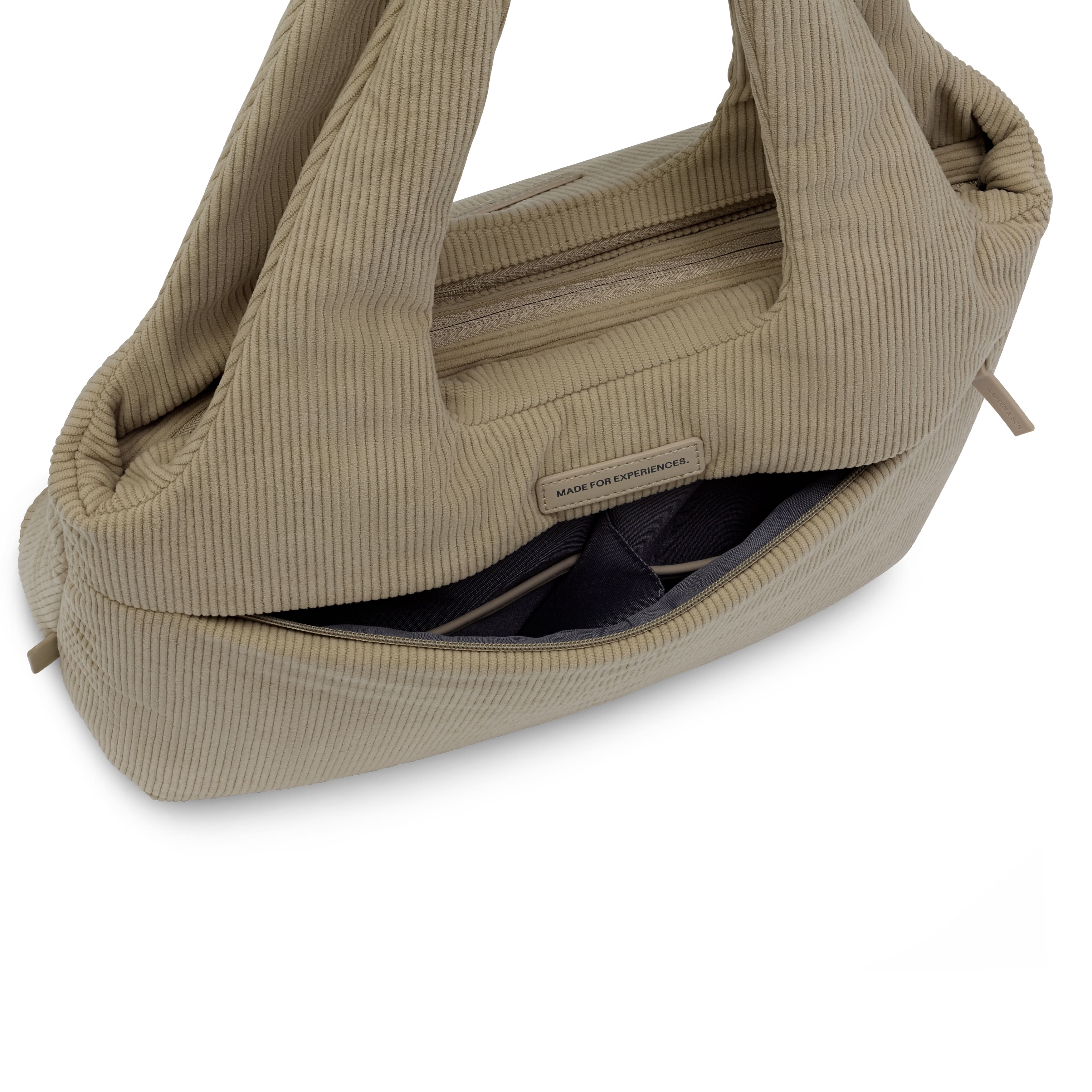 Kapten & Son Skara Cloud Shopper Cord dusty khaki
