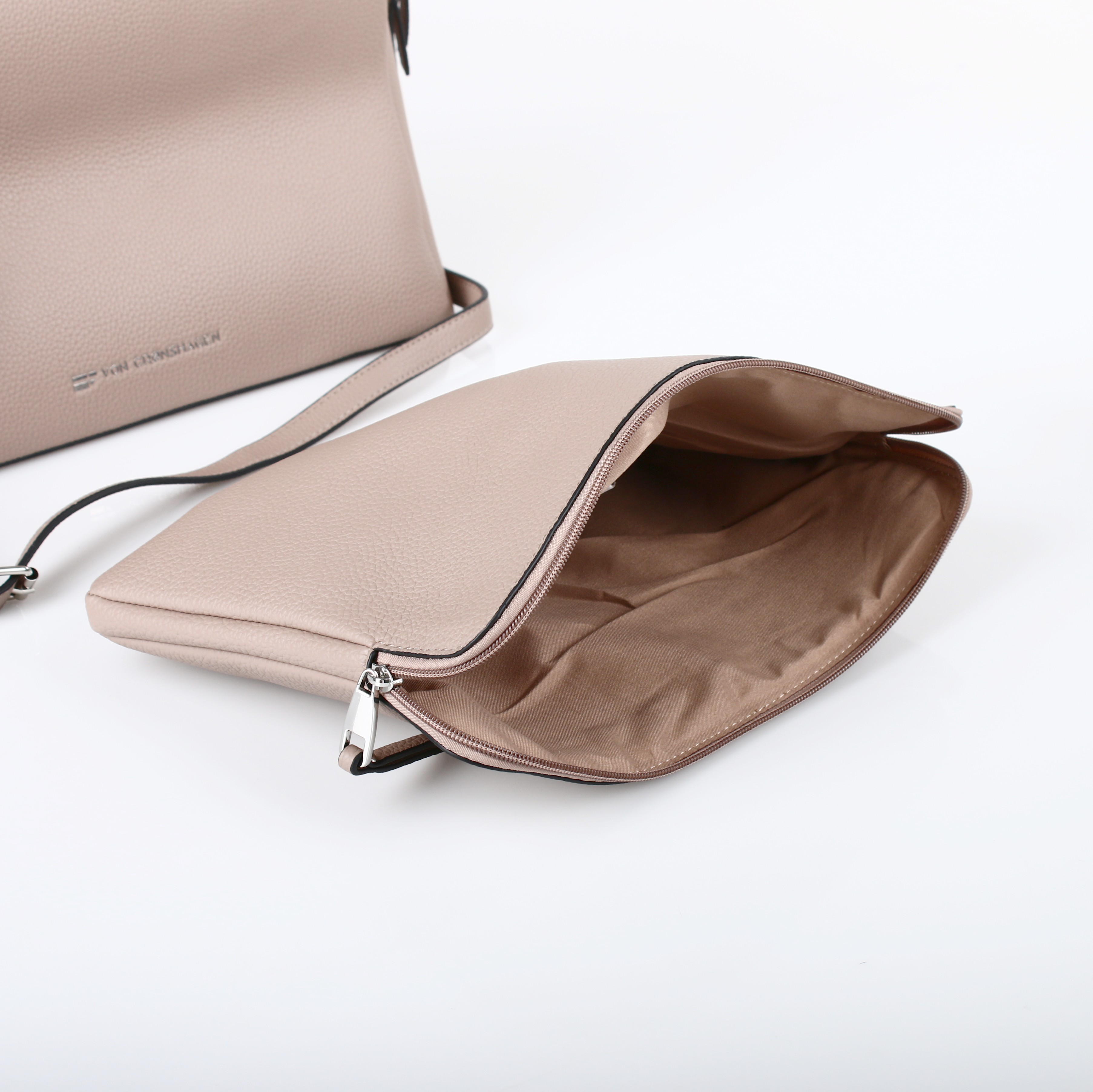 von Cronshagen Handtasche + Laptoptasche Vatten Fryken taupe