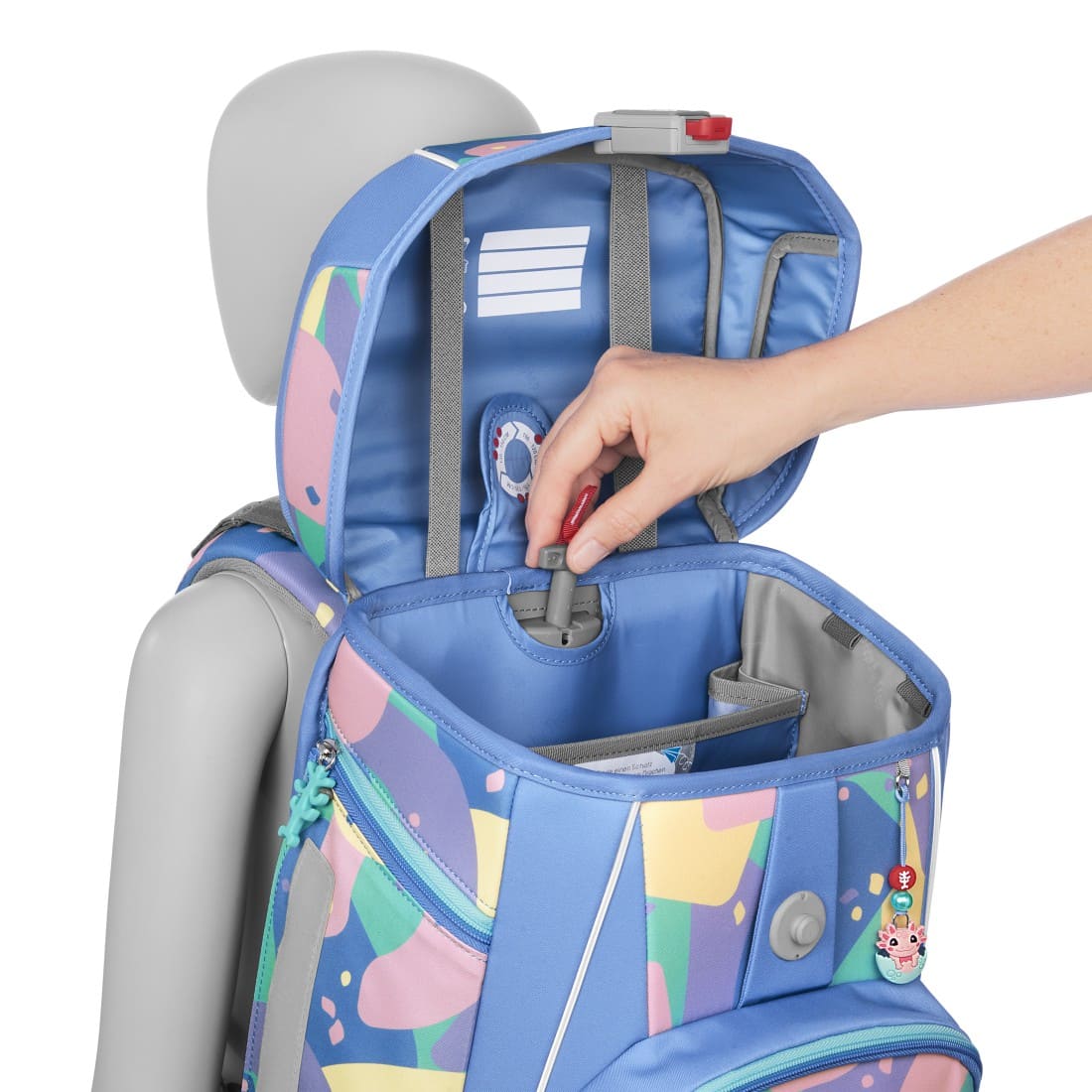 Step by Step Schulranzen-Set SPACE Axolotl Sally 2027 