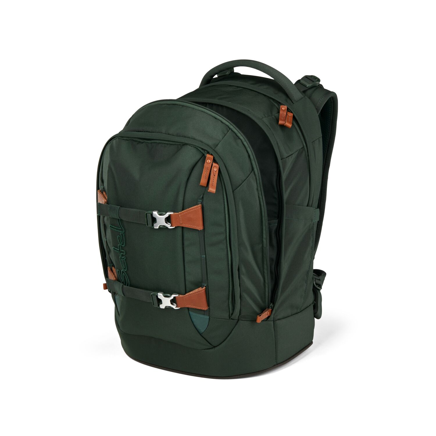 Satch Pack Schulrucksack Nordic Forest Green 2025