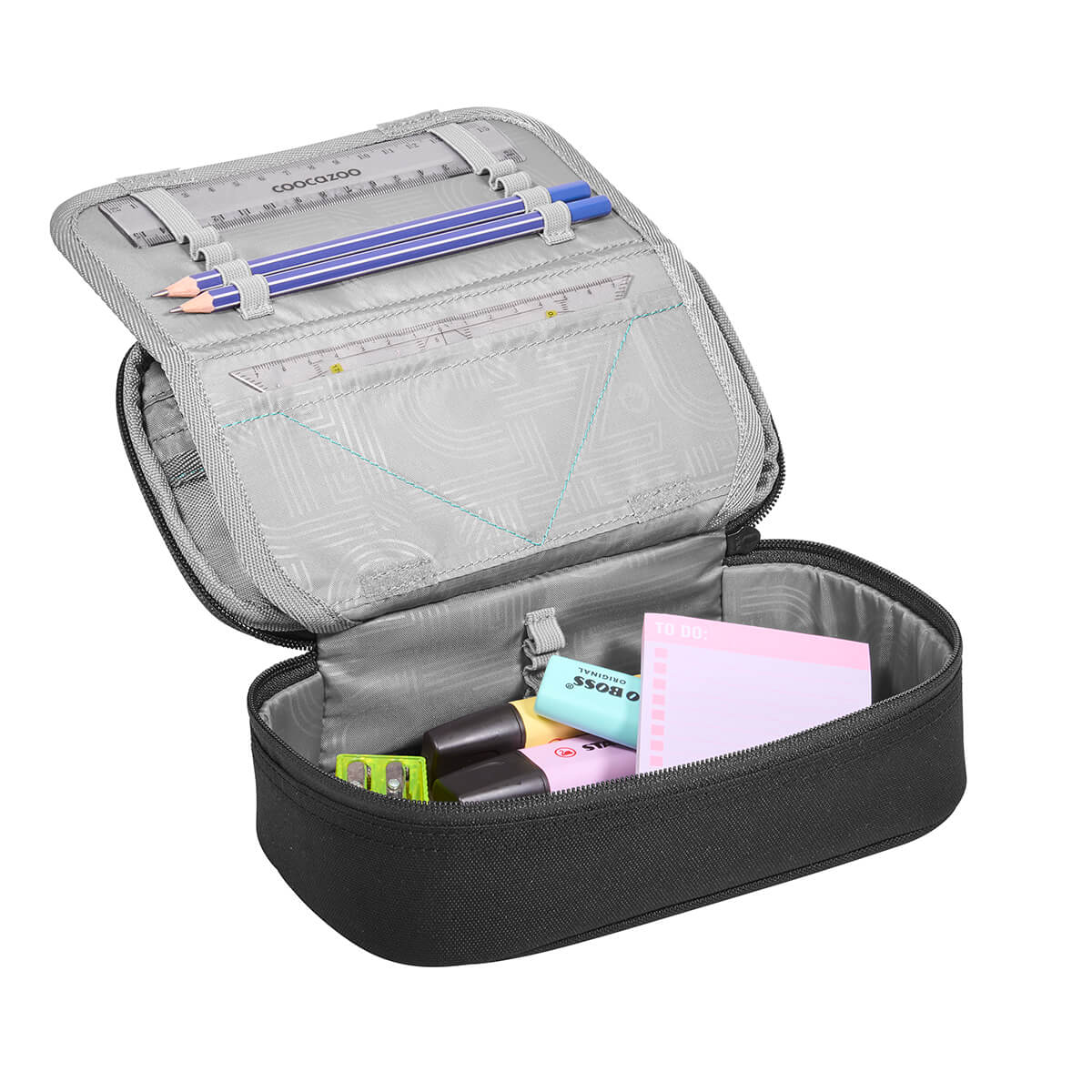 Coocazoo Schlamperbox Black Coal