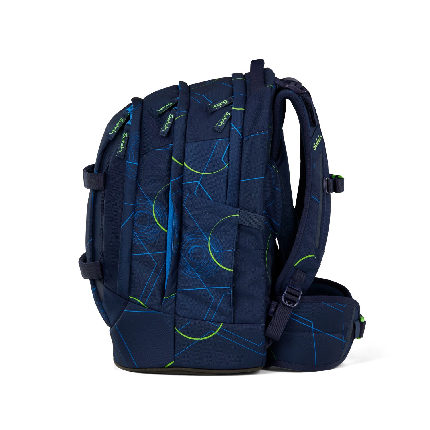 Satch Pack Schulrucksack Blue Tech 2025