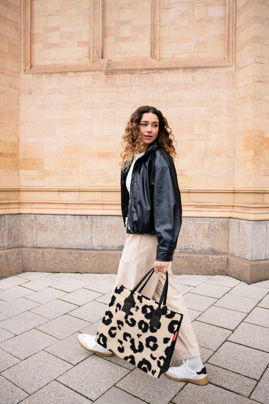 Reisenthel Daily Shopper Teddy Leo Cream
