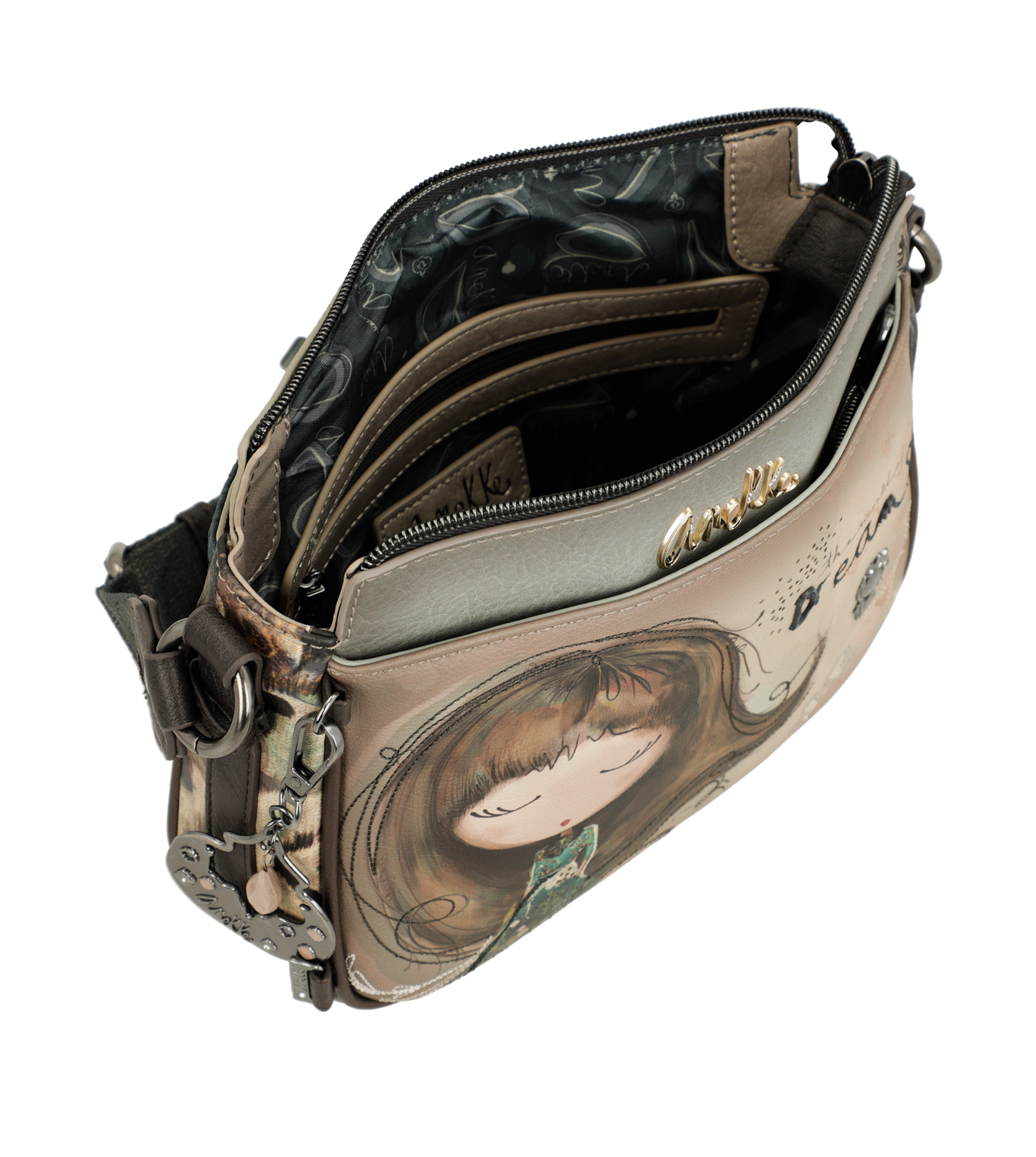 Anekke Umhängetasche Real mittelgroß