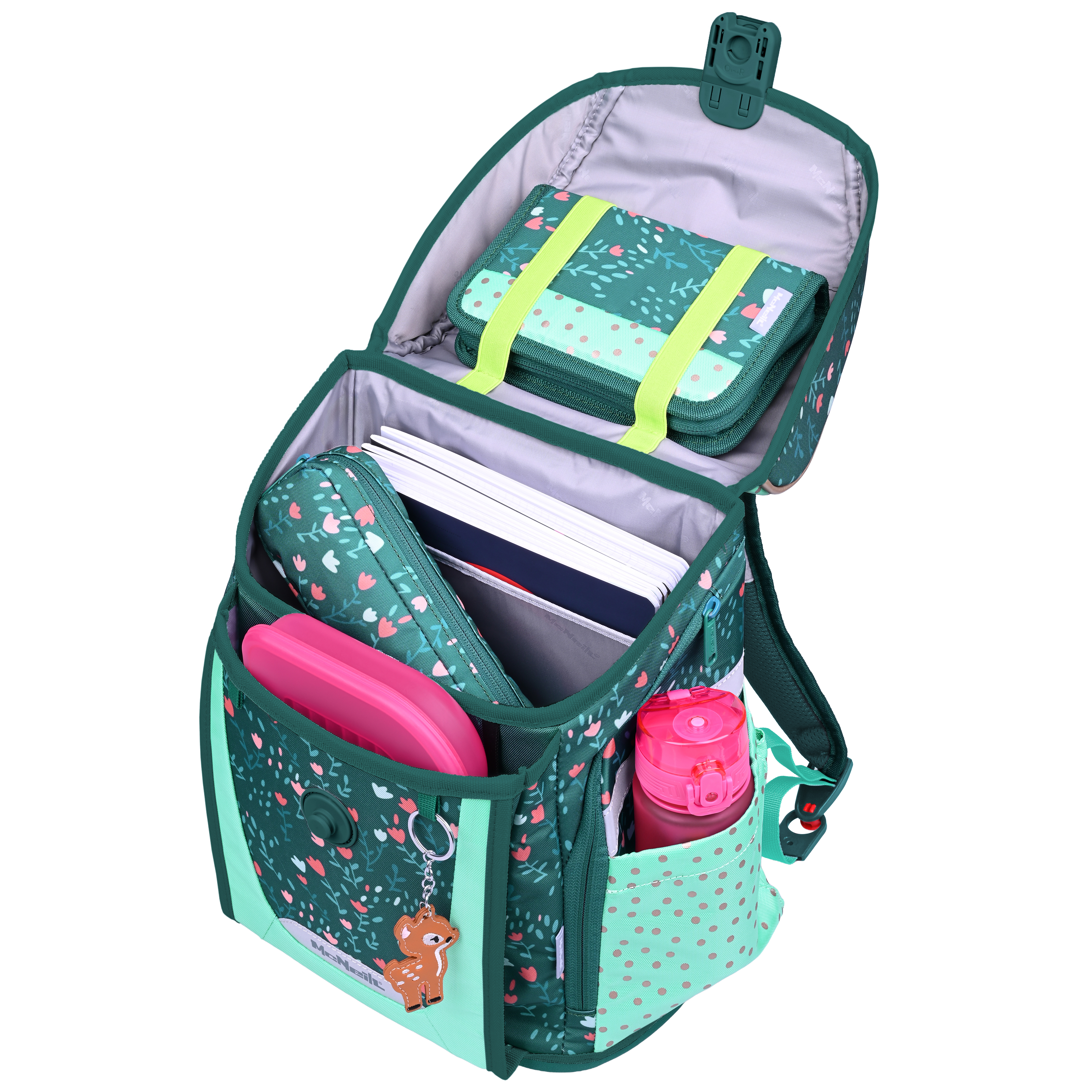 McNeill Schulranzen-Set Primo Deary 9-teilig