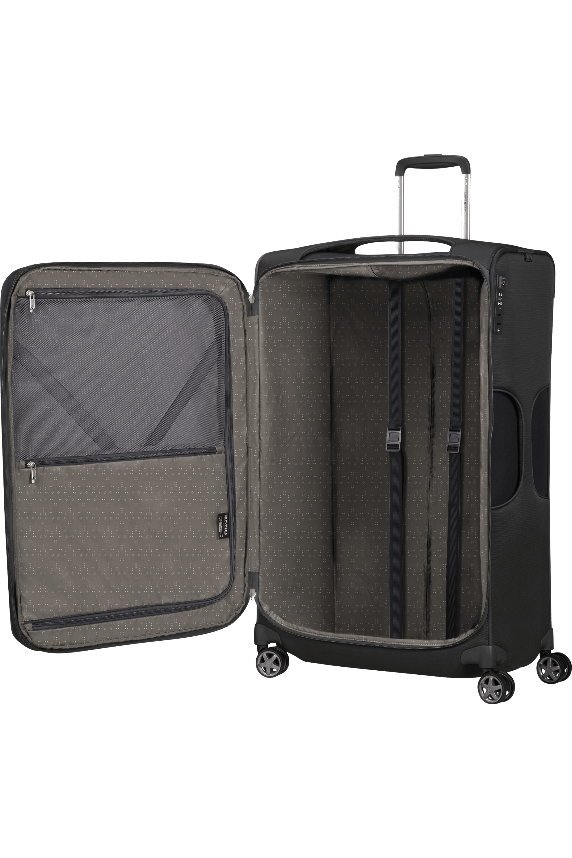 Samsonite Koffer D'Lite 78cm schwarz