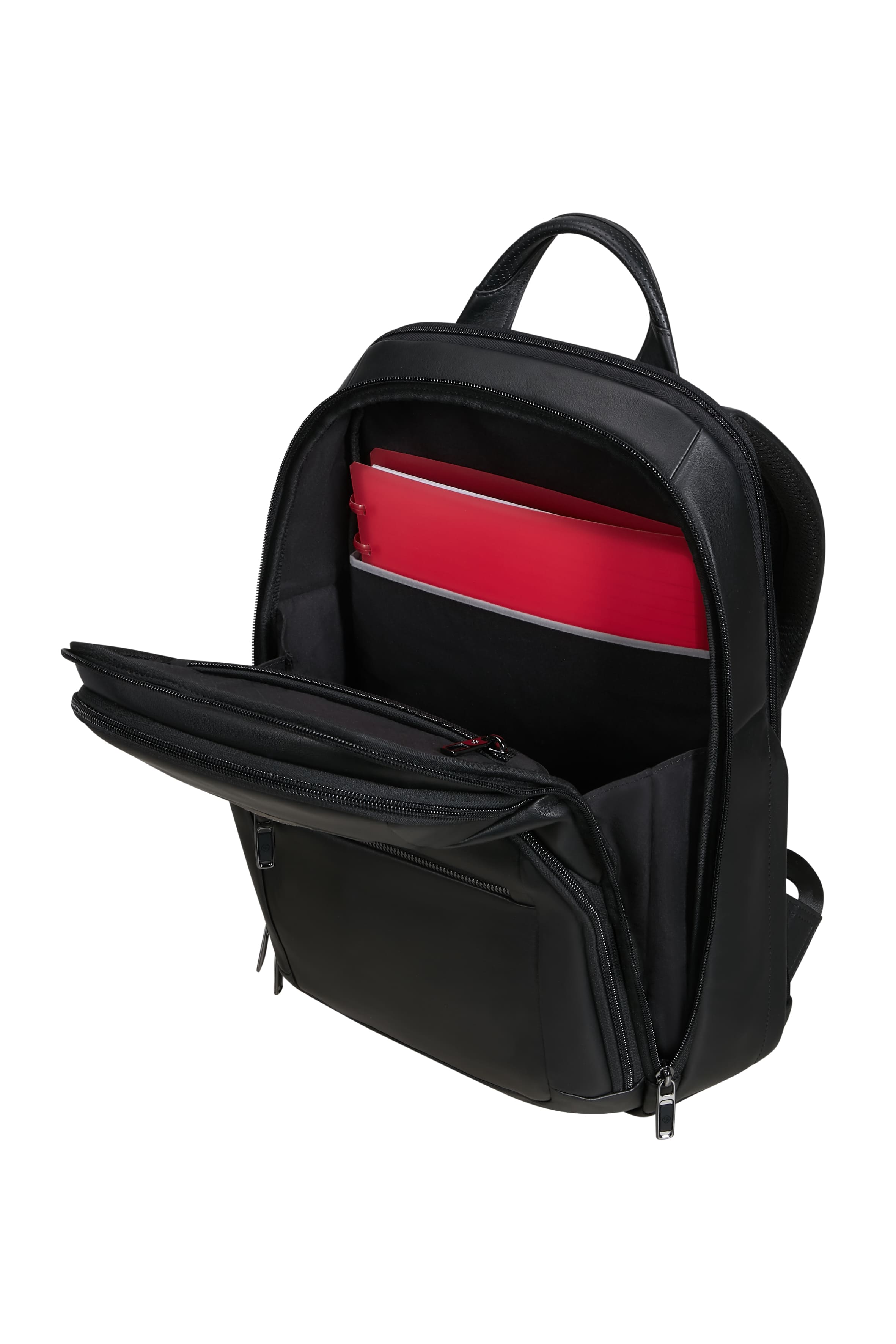 Samsonite Laptop Rucksack 14.1" PRO-DLX Leather schwarz