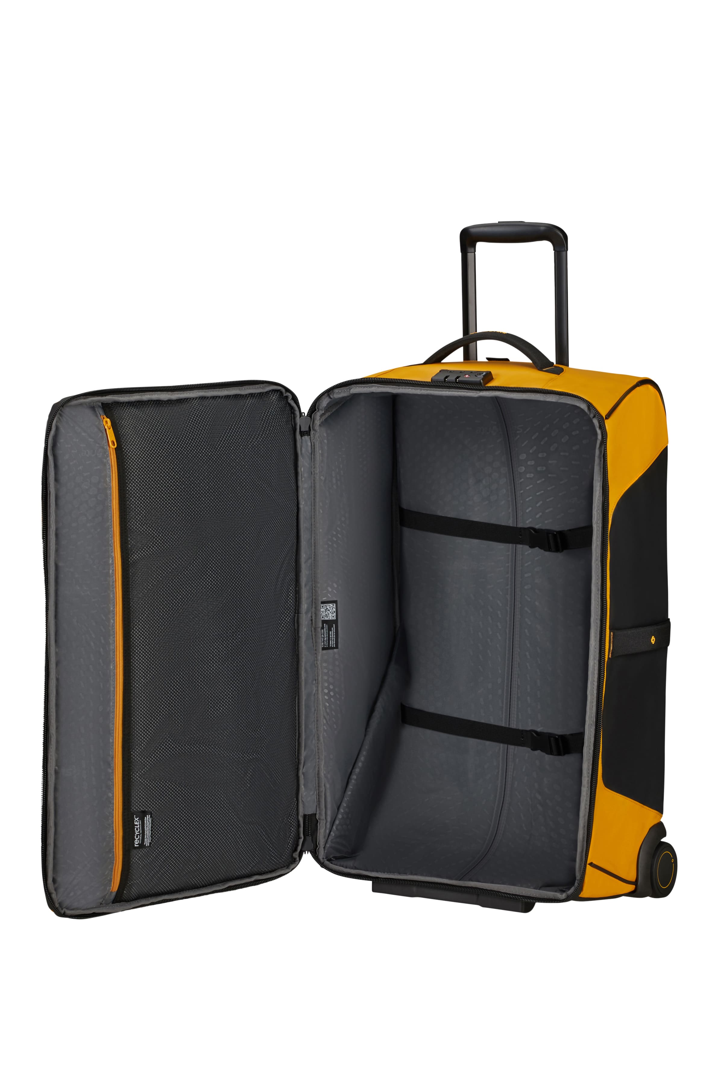 Samsonite Reisetasche mit Rollen Ecodiver 67 cm gelb 