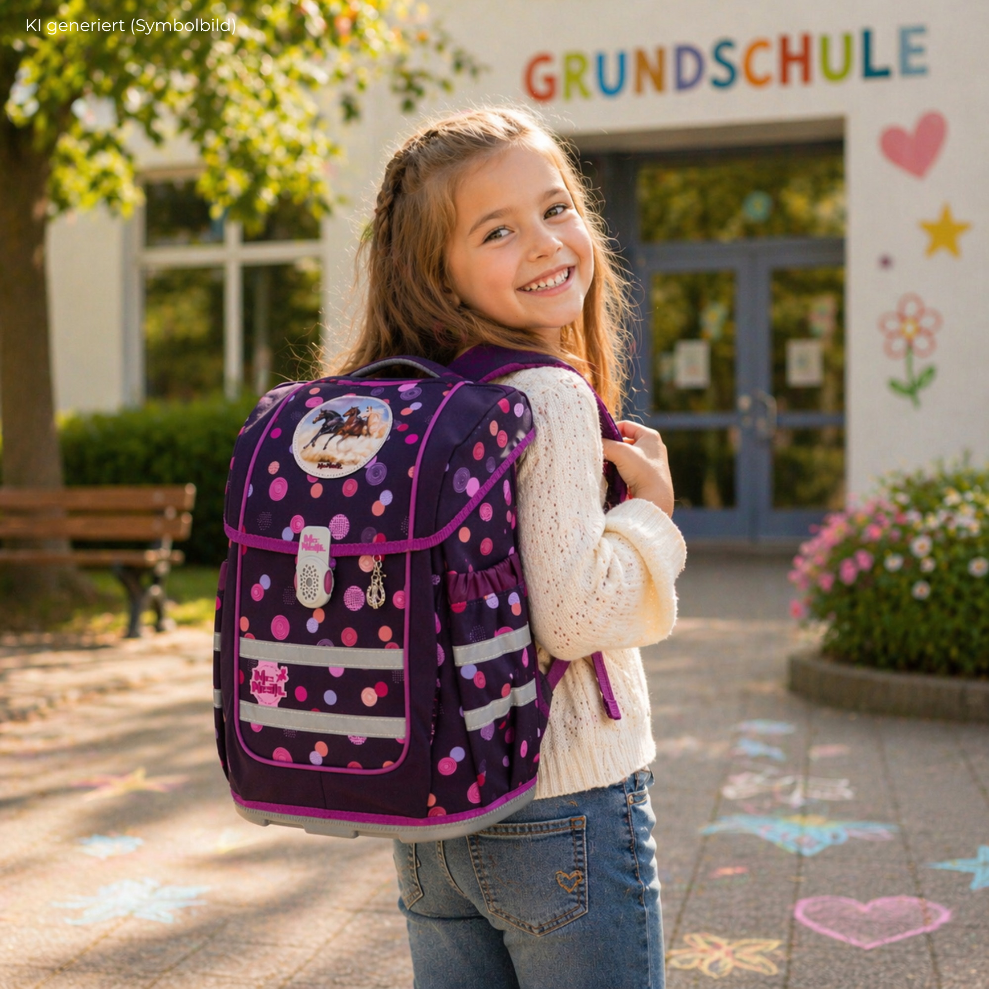 McNeill Schulranzen-Set Ergo Compacto RUBY