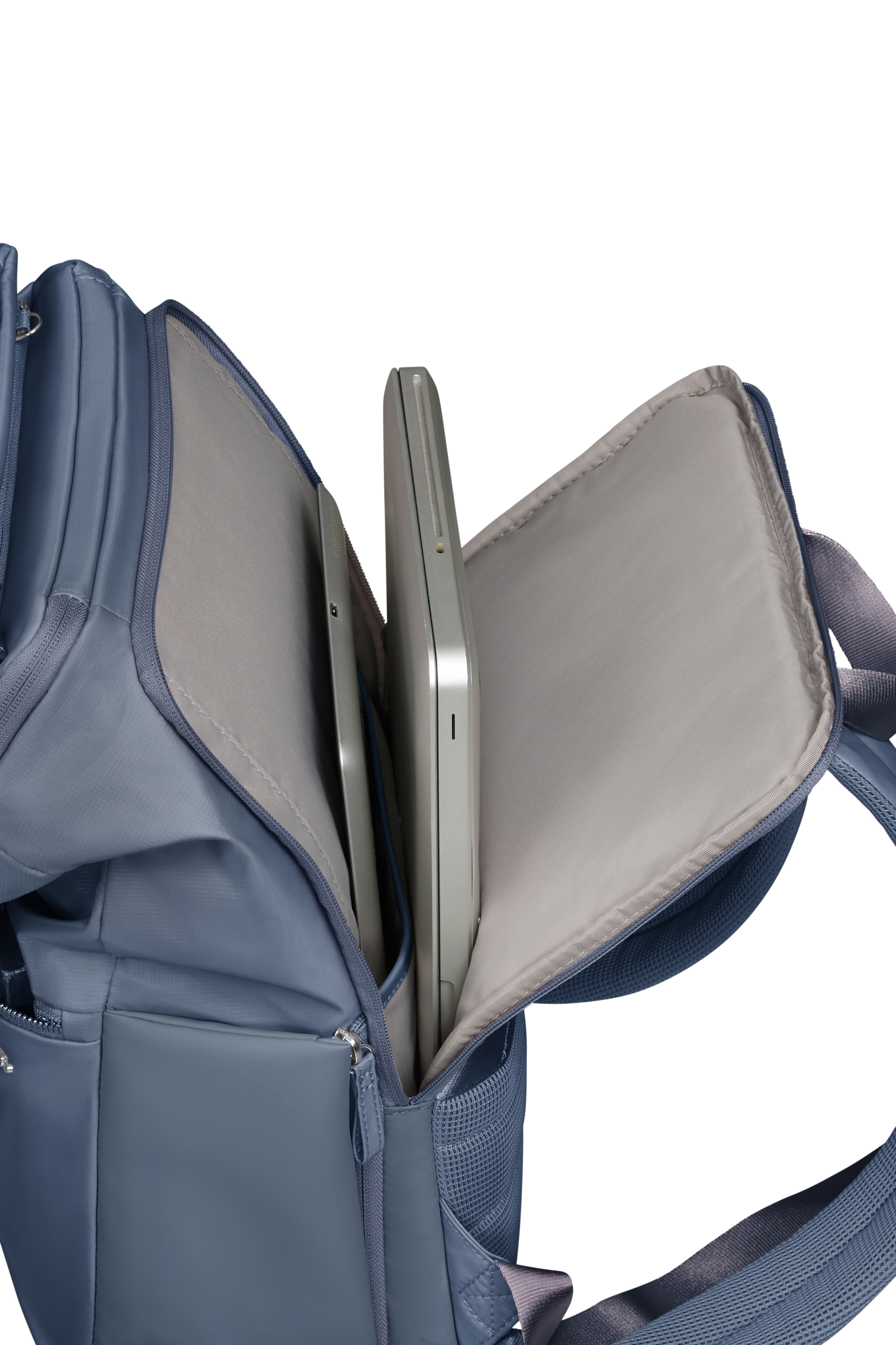 Samsonite Move Journey Rucksack + Pouch storm blue