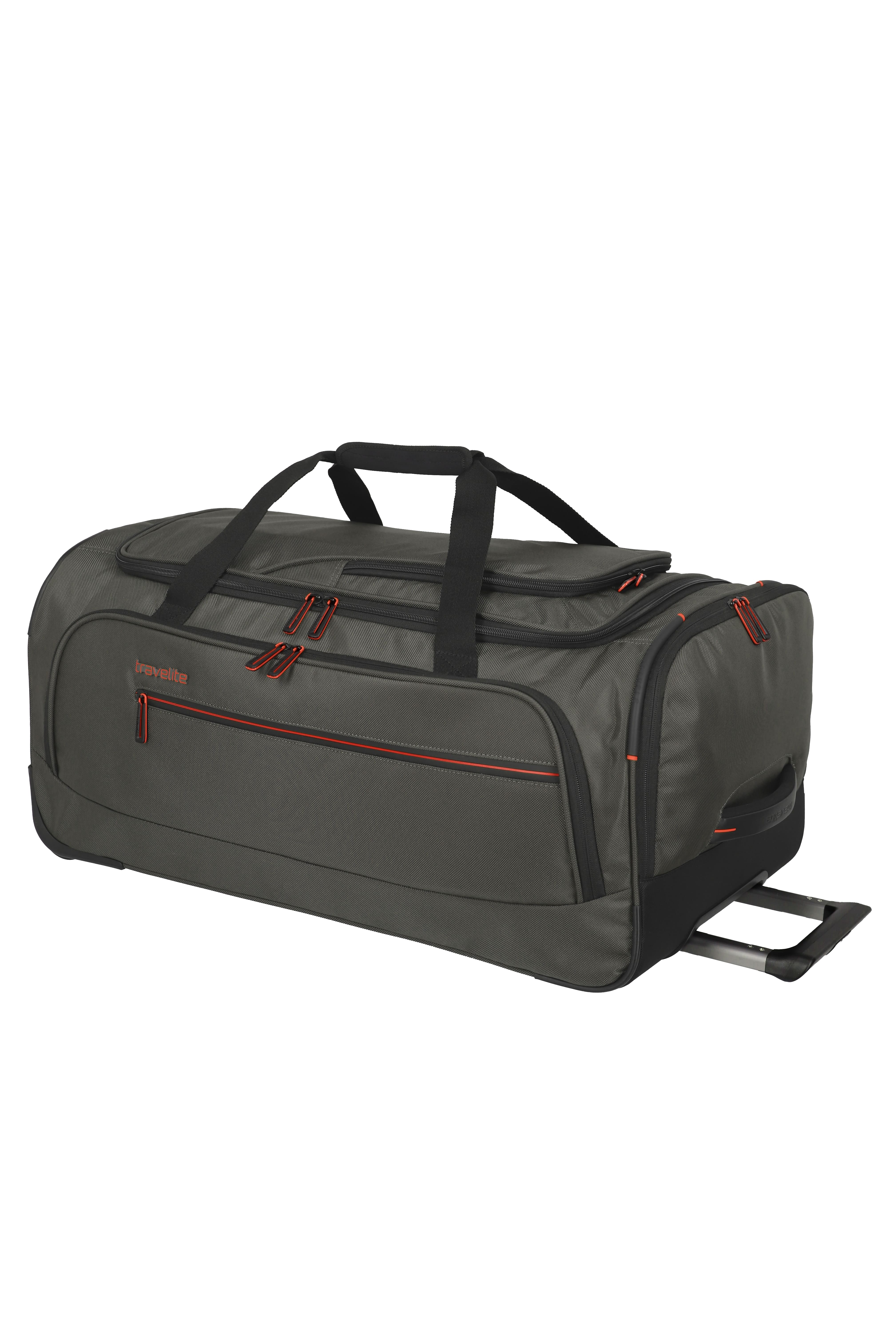 Travelite Reisetasche mit Rollen Crosslite M oliv