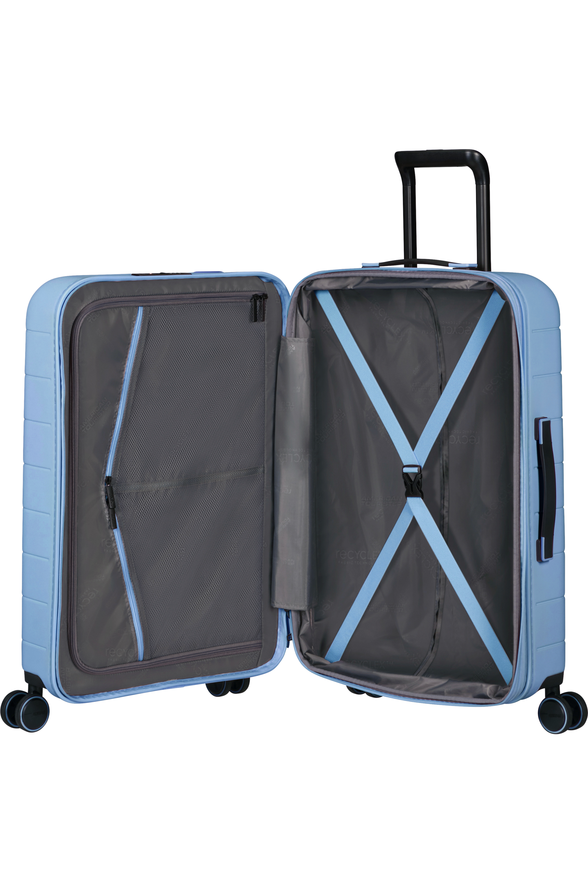 American Tourister Novastream Trolley 67cm pastel blue